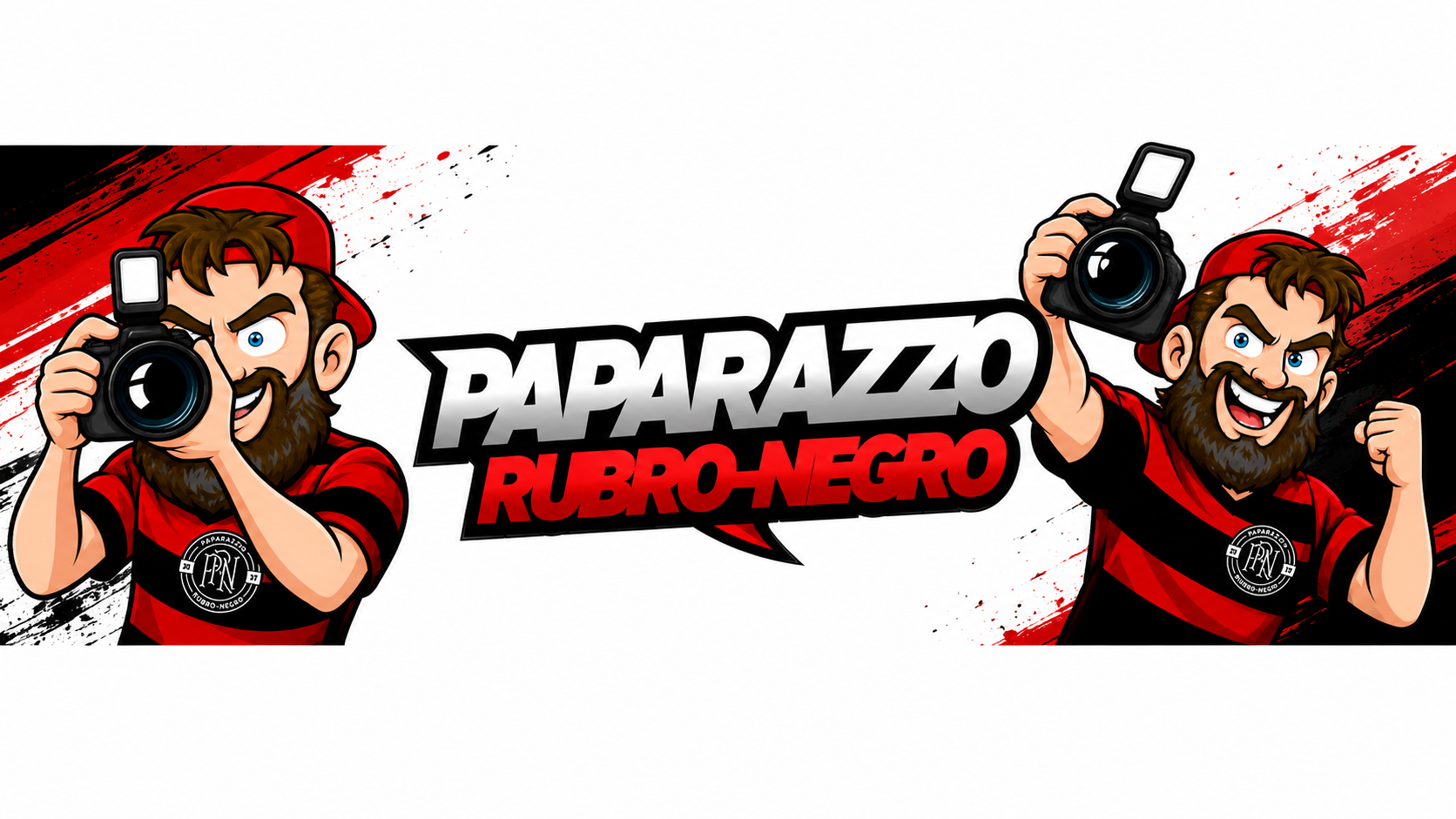 Banner oficial do canal Paparazzo Rubro-Negro