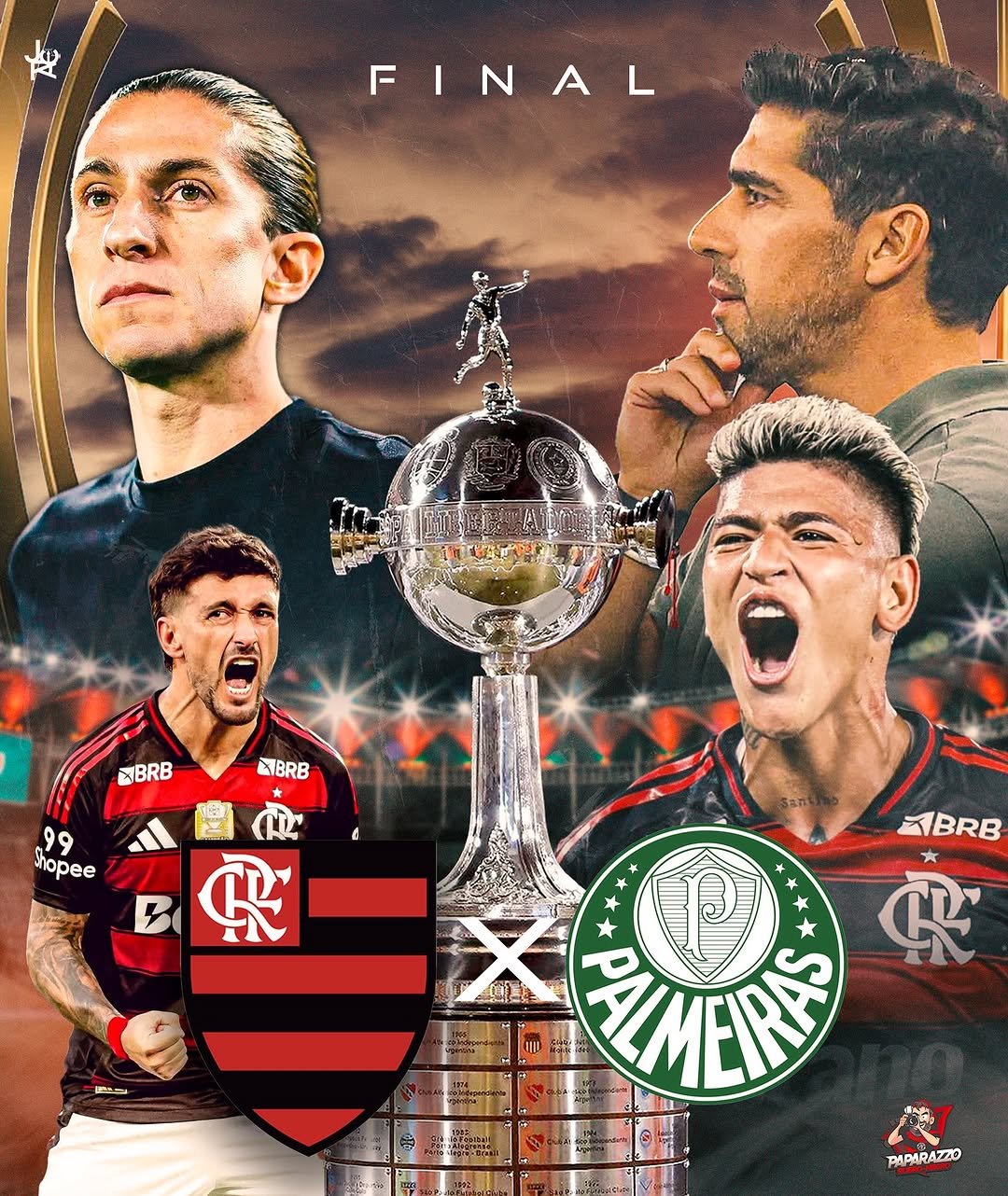 🔥 Flamengo x Palmeiras na Final da Libertadores e Corrida da Nação por Lima!