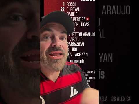 MENGÃO ESCALADO! O TIME VEM FORTE MESMO COM ALGUNS JOGADORES PRESERVADOS! QUAL SEU PROVÁVEL PLACAR?