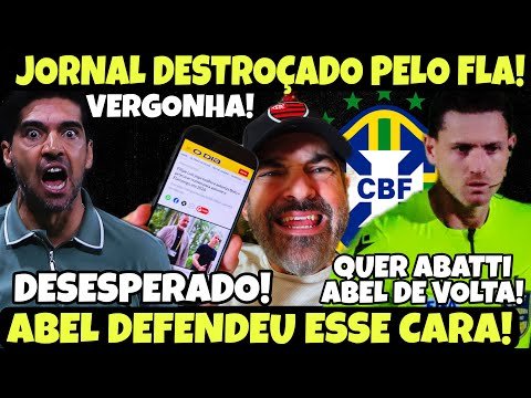 NOJO! INVENTARAM QUE FILIPE PEDIU PRA SAIR. FLA EXPÕE F@KE NEWS! ABEL FERREIRA DEFENDE ABATTI ABEL!