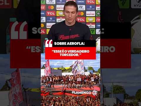 FILIPE REFORÇA A NECESSIDADE DO AEROFLA, DIZENDO QUE É ONDE O VERDADEIRO TORCEDOR CONSEGUE ESTAR!