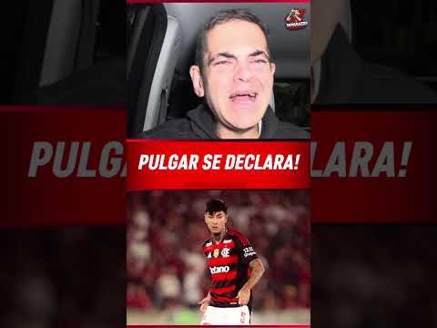 PULGAR SE DECLARA PARA A TORCIDA DO FLAMENGO!