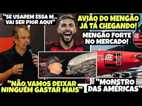 “MONSTRO DAS AMÉRICAS”! Ñ VAI DEIXAR CONTRATAREM MAIS QUE O FLA! VAI FORTE NO TATY! AVIÃO DO MENGÃO!