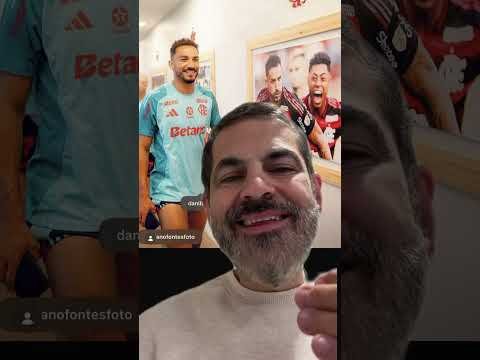 FLA JOGOU A PÁ DE CAL NO ASSUNTO ANDREAS PEREIRA! VEJAM A FOTO QUE ESTÁ ETERNIZADA NO NINHO DO URUBU