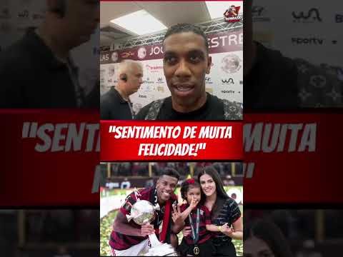 BERRÍO COMENTA SOBRE SENTIMENTO DE VER O FLAMENGO CAMPEÃO DA LIBERTADORES EM LIMA!
