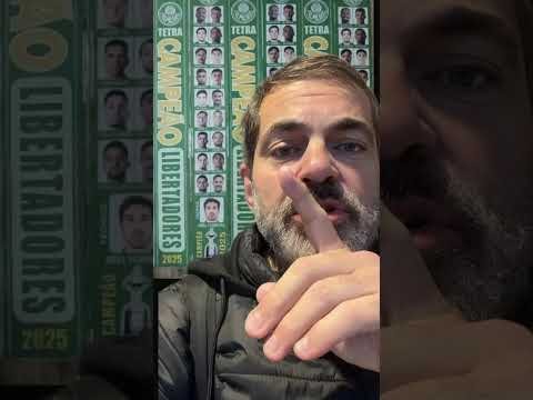 MARQUEM PALMEIRENSES QUE PODEM TER PERDIDOS SUAS FAIXAS DE TETRACAMPEÕES DA LIBERTADORES!