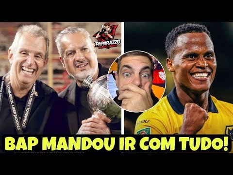 BAP MANDOU IR COM TUDO PARA CIMA DE JOHN ÁRIAS E JOGADOR ESTÁ BALANÇANDO! MENGÃO BILIONÁRIO!