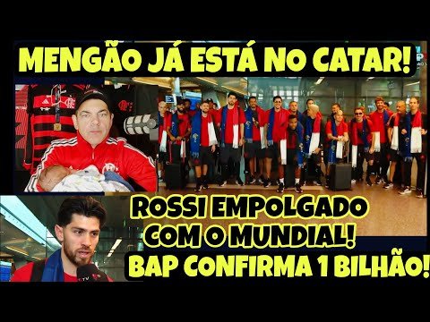 MENGÃO JÁ CHEGOU NO CATAR PARA O MUNDIAL‼️RIVAL MEXICANO ELIMINADO‼️💵 BAP CONFIRMA 1 BI NO FUTEBOL‼️