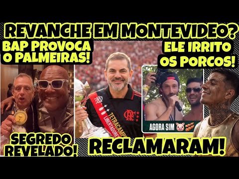PERFIL DA LIBERTADORES DESTROÇA PITICO! BAP, VIÑA E PULGAR IRRITAM PEPPAS! FACINCANI DESESPERADO 👃🏻🍀