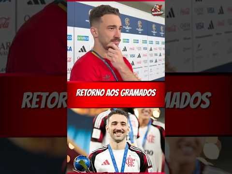 ORTIZ COMENTA SOBRE A RECUPERAÇÃO E O SEU RETORNO AOS GRAMADOS!