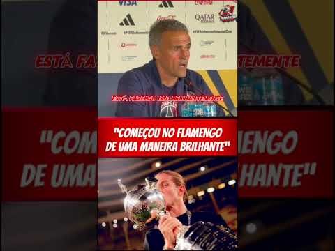 LUIS ENRIQUE RASGA ELOGIOS À CARREIRA DE FILIPE LUÍS E DESTACA COMEÇO IMPECÁVEL NO FLAMENGO!