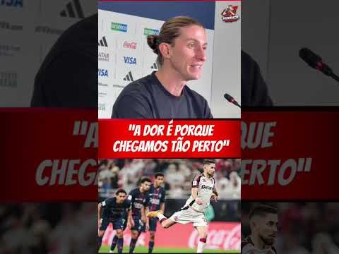 FILIPE LUÍS LAMENTA A PERDA DO TÍTULO MUNDIAL E DIZ: “A DOR É PORQUE CHEGAMOS TÃO PERTO”
