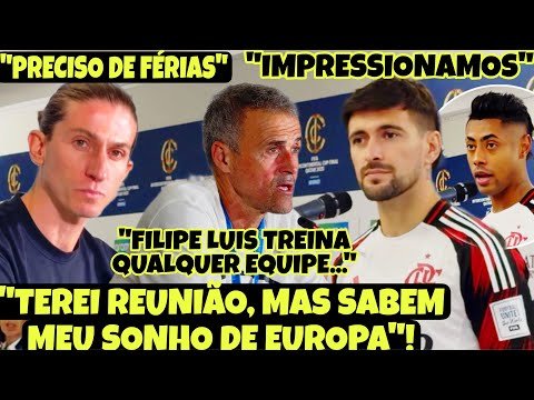 “SONHO VOLTAR PRA EUROPA”! VEJA O QUE FILIPE FALOU SOBRE CONTINUAR OU NÃO! “QUALQUER CLUBE EUROPEU”!