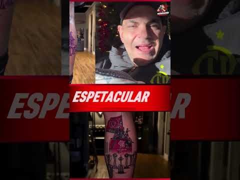 TATUAGEM DO PULGAR FICOU IRADA! DECRETOU DESEJO DE JOGAR SÓ NO FLAMENGO NO BRASIL!