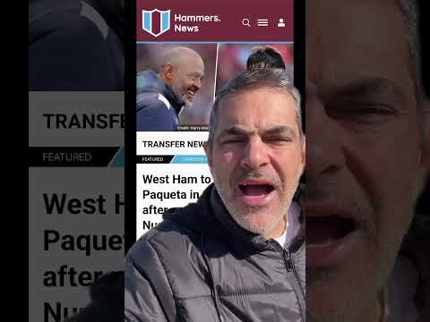 PORTAIS INGLESES DIZEM QUE WEST HAM DEVE VENDER LUCAS PAQUETÁ AO FLAMENGO NAS PRÓXIMAS 24H!