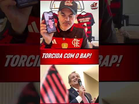 NÃO TEM ESSA DE CLIMA RUIM OU CONSTRANGIMENTO! A TORCIDA TÁ COM O BAP!