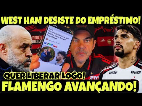 MENGÃO AINDA MAIS PERTO! TÉCNICO ACEITA E WEST HAM DESISTE DE TENTAR MANTER PAQUETÁ POR EMPRÉSTIMO!