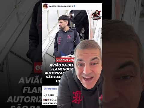 POUSO AUTORIZADO! GRAÇAS A DEUS, TUDO RESOLVIDO! AVIÃO COM A DELEGAÇÃO DO FLAMENGO’
