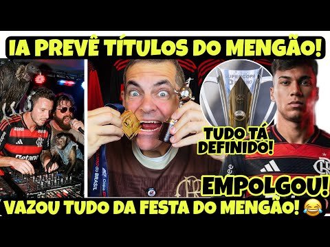 iA prevê TÍTULOS do FLA! MALVADÃO estilo BAYERN! TD DEFINIDO! PROPOSTA empolgou KAIO JORGE! VAZOU TD