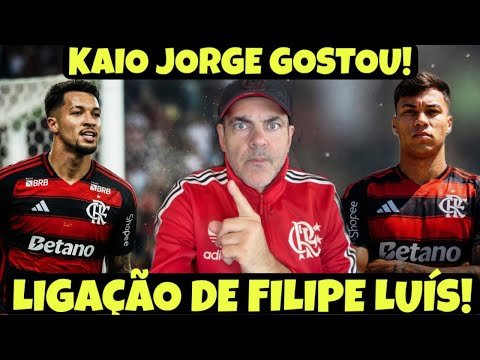KAIO JORGE CONTACTADO! FILIPE ENTROU NO CIRCUITO! ATACANTE FICOU FELIZ COM PROMESSA DO TREINADOR!