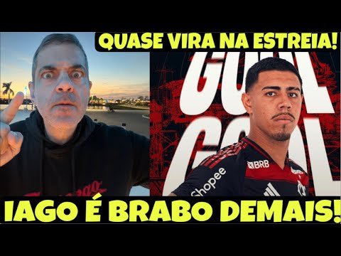 MENGÃO SUB20 EMPATOU NA BACIA DAS ALMAS, MAS TÁ VALENDO! ESSE IAGO É CRAQUE! RENOVA COM ELE!