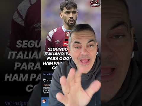 JORNALISTA DIZ QUE PAQUETÁ PEDIU PARA NÃO ATUAR CONTRA O TOTTENHAM E QUE ESTÁ MAIS PERTO DO MENGÃO!