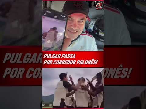 ERICK PULGAR PASSA POR CORREDOR POLONÊS E A GALERA DÁ CARINHO! DEPOIS ELE RETRIBUI! HAHAHA