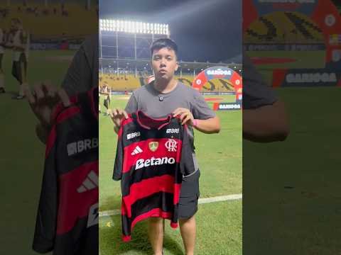 O FLAMENGO NÃO VAI USAR, MAS A EQUIPE PAPARAZZO LEVA! O MANTO ESTÁ EM VOLTA REDONDA!