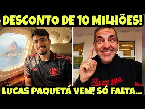 MENGÃO VAI CONTRATAR PAQUETÁ E AINDA VAI RECEBER 10 MILHÕES DE DESCONTO! ELE VEM! SÓ FALTA DEFINIR…