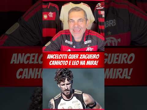 CARLO ANCELOTTI VAI AO MARACANÃ ACOMPANHAR LEO PEREIRA E JOGADOR TEM CHANCE DE IR PARA A COPA!