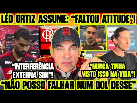 PAQUETÁ: “NÃO POSSO FALHAR NUM GOL DESSE”! FILIPE: “NUNCA VI ISSO NA VIDA”! ORTIZ: “FALTOU ATITUDE”! PAQUETÁ: “NÃO POSSO FALHAR NUM GOL DESSE”! FILIPE: “NUNCA VI ISSO NA VIDA”! ORTIZ: “FALTOU ATITUDE”!