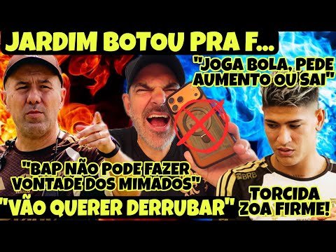 JARDIM PROÍBE CELULAR E NAÇÃO REAGE! “VÃO QUERER DERRUBAR”! “QUER AUMENTO? JOGA BEM OU METE O PÉ”! JARDIM PROÍBE CELULAR E NAÇÃO REAGE! “VÃO QUERER DERRUBAR”! “QUER AUMENTO? JOGA BEM OU METE O PÉ”!